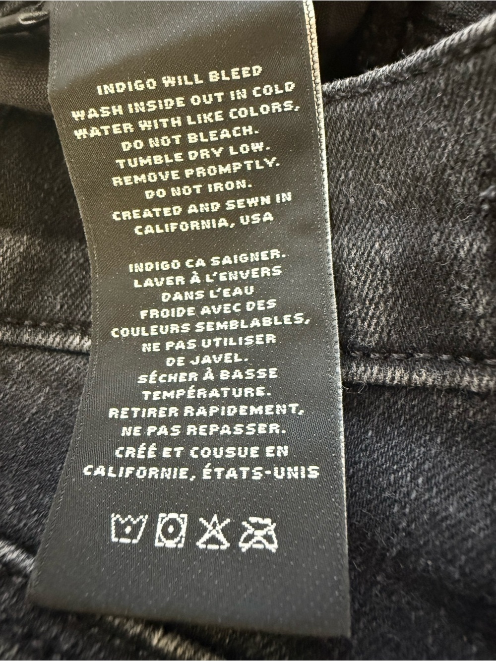 J Brand Maria Vanity Black High Rise Skinny Jeans Sz 24 - Picture 8 of 11